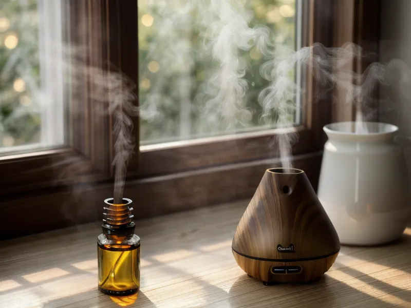 Préparation d'un adoucissant maison au vinaigre blanc et aux huiles essentielles, entretien naturel du linge