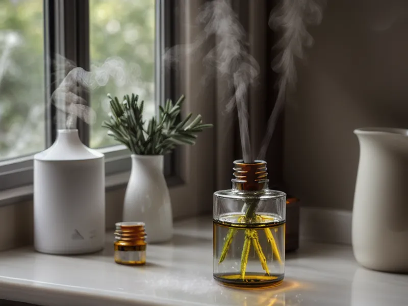 Rituel du soir en aromathérapie maison : préparer un mélange d'huiles essentielles avant le coucher