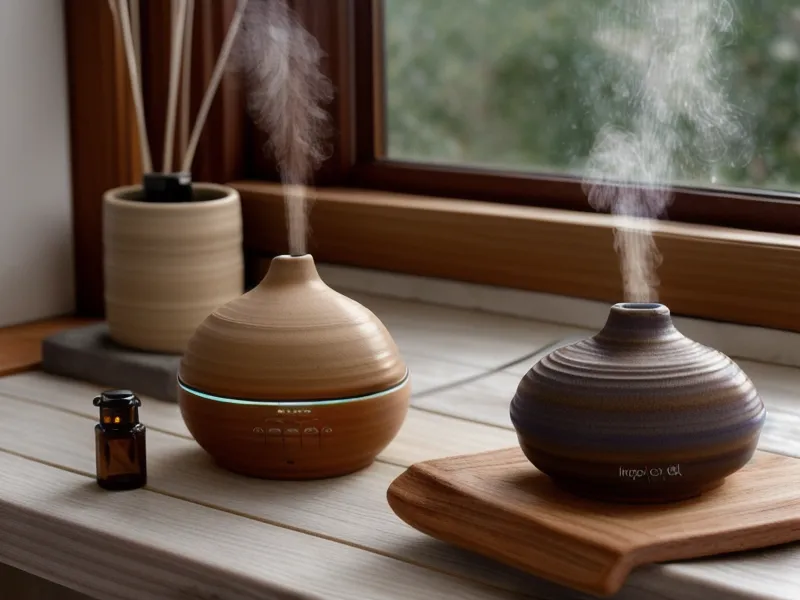 Gros plan d'une main versant une goutte d'huile essentielle de citron pour la concentration au travail