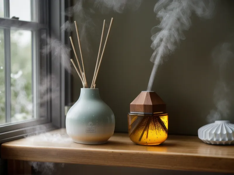 Main versant une goutte d'huile essentielle de citron dans le compartiment du lave-vaisselle, astuce d'entretien naturel maison